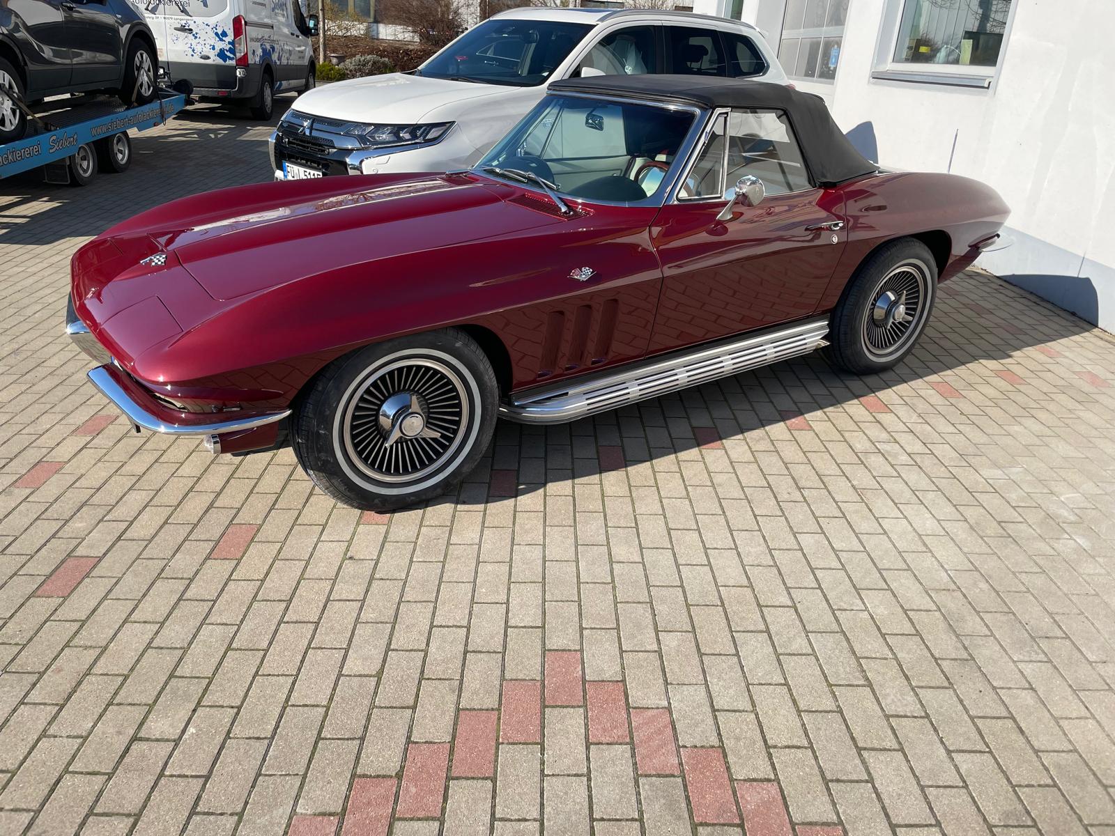 Fertig restaurierter Oldtimer